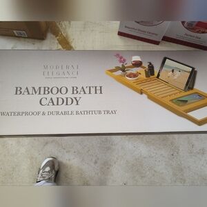 Bamboo Bath Caddy - Natural